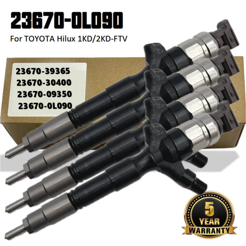 Diesel fuel injector - 4x, for