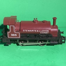 HORNBY R752 SADDLE PUG TANK STEWARTS & LLOYDS CORBY 205 USED UNBOXED