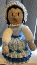 Knitted Doll Toilet Roll