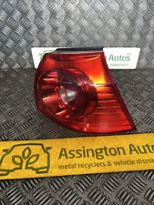 VW GOLF MK5 5 REAR O/ S BACK LIGHT LIGHTS 1.4 1.6 1.9 2.0 GT TDI GTI FSI MATCH