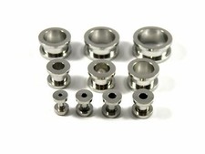 Silver Stainless Steel Double