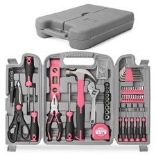 Hi-Spec 54pc Pink Home DIY