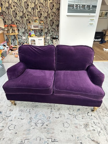Velvet sofa from com - sofa,