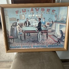 bar art Billiard F H Ayres
