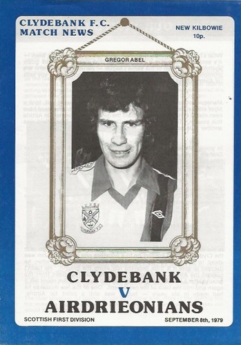 Clydebank airdrieonians - clydebank,