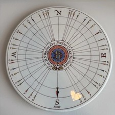 Large Ceramic Cake Divider Plate Stand Portion Divider Markers Bad Dog Trading