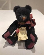 Herman Ltd Edition Black Mohair Teddy Bear