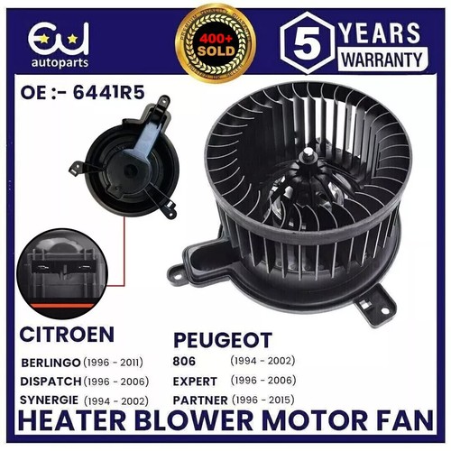 Heater blower fan - fan, motor