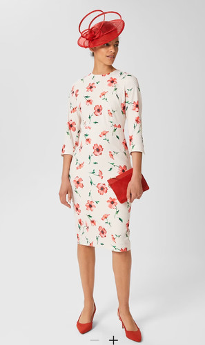 Hobbs cream red - hobbs, floral