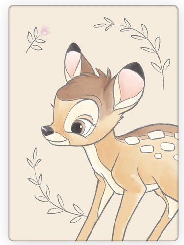 Disney bambi fleece blanket - fleece,