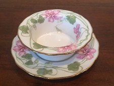 Antique D & C Limoges Floral