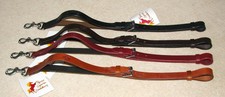 STANDING Martingale Attachment FSS Leather Elastic Elasticated Clip Breastplate
