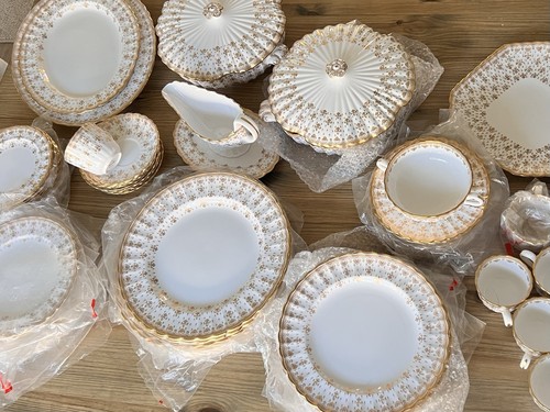 Spode fleur lys gold - spode,