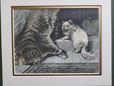LOUIS WAIN ANTIQUE PRINT DATE