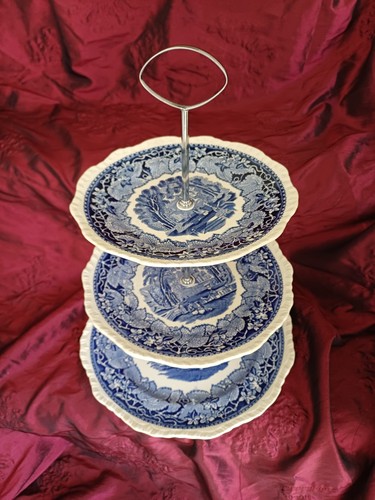 Masons ironstone blue vista - ,