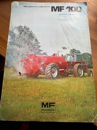 Massey ferguson 100 slurry - ferguson,
