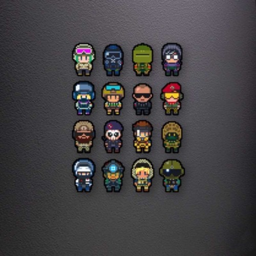 16x rainbow six - six, siege