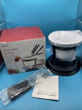 MARKS & SPENCER fondue Set Cheese Chocolate Party Serves 4 Celebration