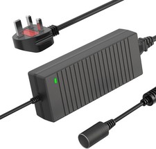 Shentian Power Supply Socket AC to DC Adapter 110V-240V to 12V 10A, 120W (E45)