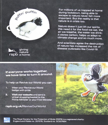 Rspb special badge gnah - special,