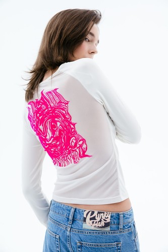 Punkyfish white long - punkyfish, sleeve