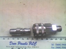 INFINITY , 20SM & 20PM Air Fittings ,  EURO Style Bayonet 1/4 BSP Male Thread -B