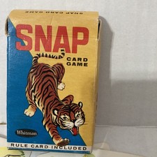 Vintage Whitman Snap Card