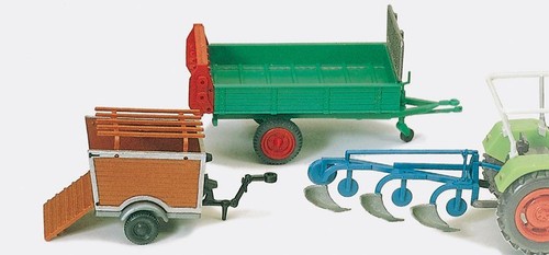 Plough dung spreader pig - plough/dung, spreader/pig