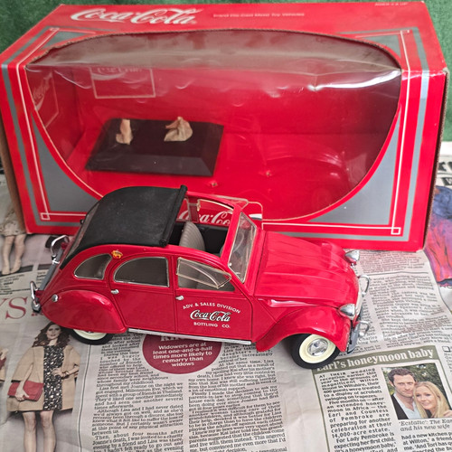 Coca cola citroën 2cv - coca-cola,