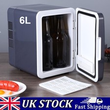 6L Mini Fridge Portable Table Top Electric Cooler Warmer Ice Box Car Home Tool