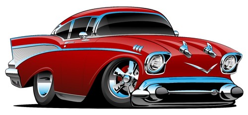 Classic hot rod - , muscle