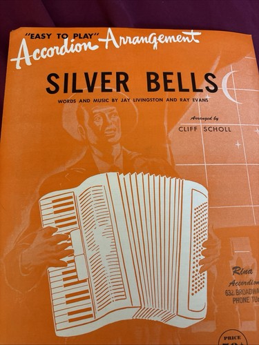Vintage sheet music - music, silver