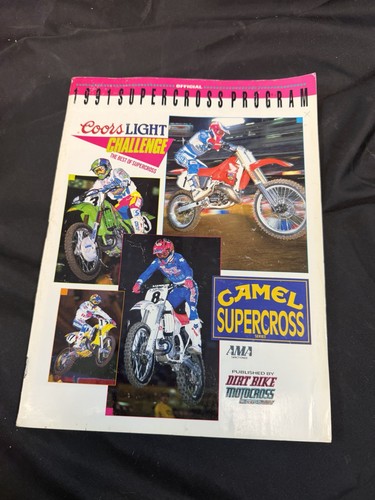 1991 camel supercross - 1991, program