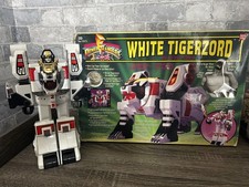 Mighty Morphin Power Rangers White Tigerzord and White Ranger
