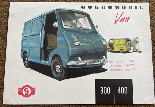 Goggomobile 300 400 van - van, sales