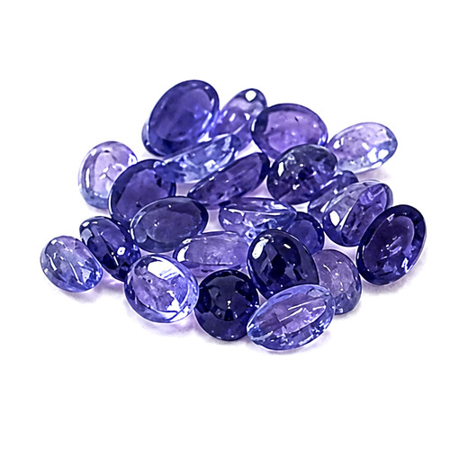 3pcs natural violet blue - violet,