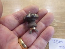 ANTIQUE SOLID SILVER MOUNTED