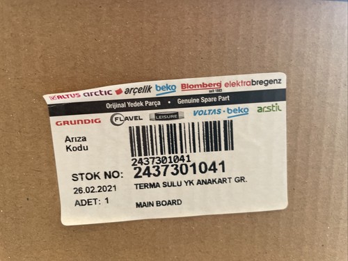 2437301041 beko main board - beko,