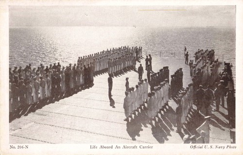 Postcard navy photo life - postcard,