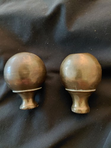 Brass knobs off headboard - headboard, of