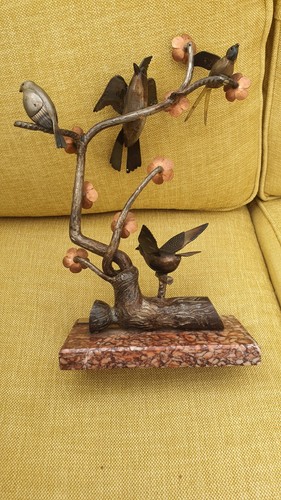 Art deco 1930s spelter - spelter, brass