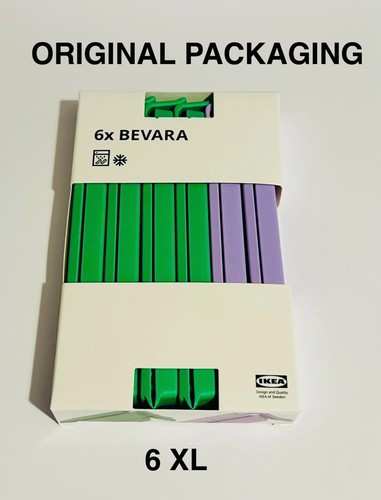 Ikea bevara 6pcs food bag - 6pcs,