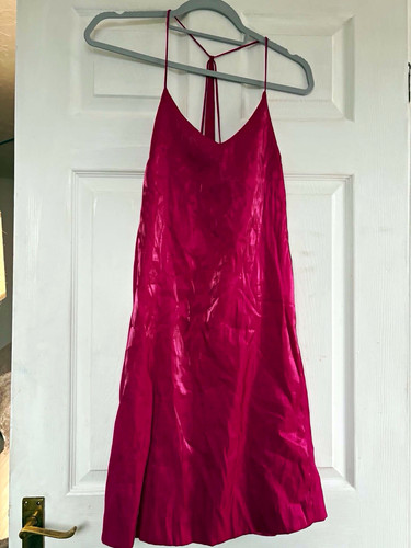 Zara basic pink satin - zara,