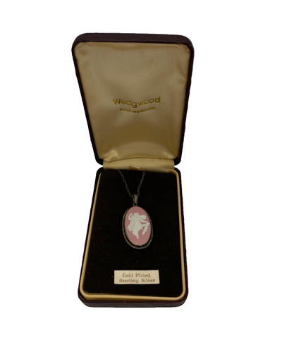 Vintage wedgwood pink - pink, jasper