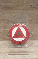 Vintage Institute of Advanced Motorists Grille Badge, circa 1960's / 1970's