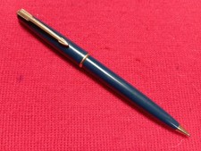 Parker 45 Mechanical Pencil. Blue Arrow Deluxe. 0.7mm Lead/Eraser/Leads.