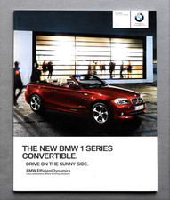 2012 BMW 128i & 135i CONVERTIBLE SALES BROCHURE ~ 66 PAGES ~ 11.5" X 9"