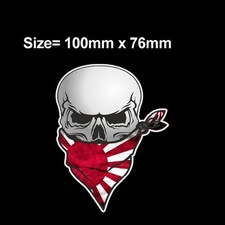 GOTHIC BIKER SKULL & BANDANA