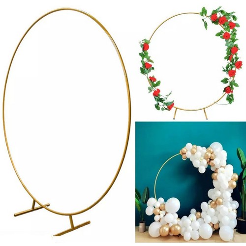 Round hoop balloon arch - 2m,