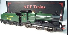 Ace Trains O gauge electric Q class locomotive in Southern livery